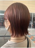 切りっぱボブ×外ハネ