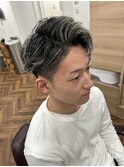 韓国マッシュスペインカールスパイキーショート〈理容室〉西川口