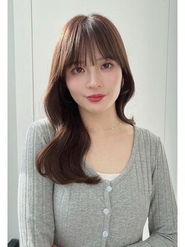 ロンド ボーイ 表参道(Lond BOY) イメチェン外ハネボブ美髪ワイドバングミディアムレイヤーカット