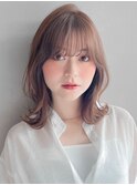 小顔カットデジタルパーマ清潔感◎爽やかヘアナチュラルヘア