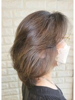 松本平太郎美容室 吉祥寺パートファイブ(PART5) ミディアムラウンドレイヤー×パーマ×イノアカラー×ハイライト