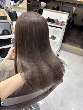 アイズ 横浜(IS) 【KAZUKI限定】縮毛矯正×オリーブベージュ♪