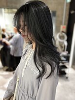 ヨーク(yoke)&nbsp;【yoke×RYO】ワンホンレイヤー/ブルーブラック/韓国