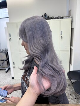 ヘアサロン ドット トウキョウ カラー 町田店(hair salon dot. tokyo color) ホワイトグレージュ/チェリーブラウン/町田駅/町田/町田カラー