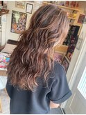 ウェットでつくるルーズウェーブ♪