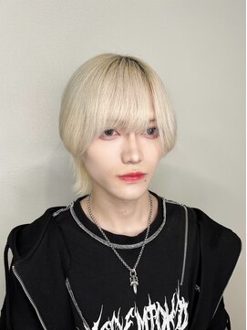 マリアバイアフロート(Maria by AFLOAT) マッシュウルフ/ハイトーン/中性ウルフ/地雷系/ラウンドマッシュ