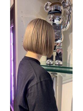 ペレ アネックス 大阪梅田茶屋町店(PELE ANNEX) ミディアムヘア/デザインカラー/フェイスフレーミング/梅田