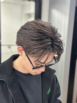 アクロ(ACRO)&nbsp;広島メンズ/フェザーパーマ/毛流れ