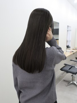 【mayu】ブラウンカラー/縮毛矯正/髪質改善/四条/河原町