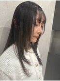 縮毛矯正／顔周りレイヤー
