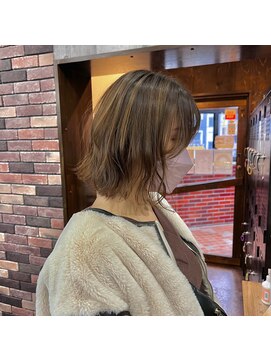 ジュール 銀座(Joule) 銀座/銀座駅/ブリーチ/ダブルカラー/レイヤーカット/ハイライト