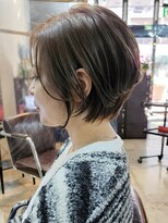 クレメント サロン ブル(Clement Salon Bull) 【松戸BULL】サロンスタイル☆ショートボブ×艶カラー