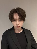 メンズココ メンズパーマ 韓国ヘア 日本橋店(MENS COCO)&nbsp;コンマバングセンターパート