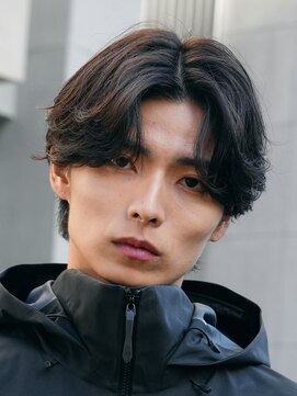 エリマ 横浜西口(elima) 横浜西口オージュア大人似合わせメンズパーマビジネスヘア