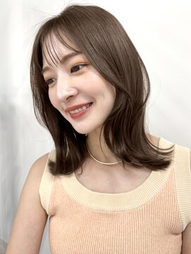 ガーデントウキョウ(GARDEN Tokyo) 面長解消◎顔周りレイヤーで叶う小顔ミディ