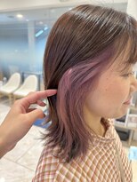 ケンジ 平塚 アネッタ(KENJE annetta)&nbsp;イヤリングカラー/ラベンダーピンク
