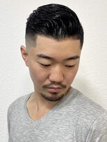 バーバースタイルズ 二子玉川店&nbsp;スキンフェード×サイドパートメンズスタイル