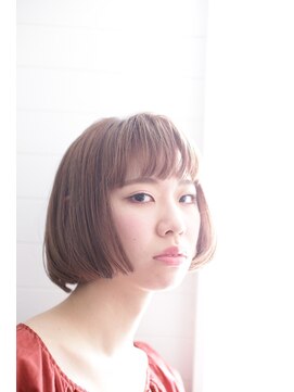 アンド(AND) ナチュラルストレートボブ