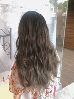 ヘアメイク シュシュ(Hair make chou chou) 【林 有里子】グレー×グラデーションカラー