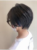 ショート×イヤリングカラー→白井 涼貴