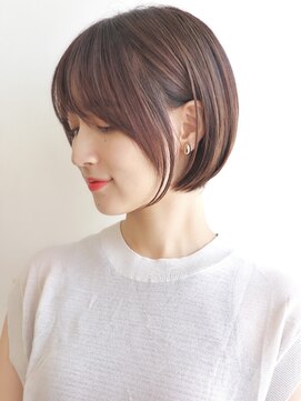 ミチオ ノザワ ヘアサロン ギンザ(Michio Nozawa HAIR SALON Ginza) 似合わせカット×丸みのあるミニボブ
