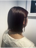 切りっぱなしボブ