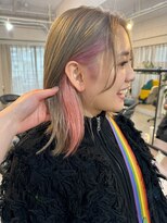 ニィ(2iee.)&nbsp;インナーピンク×ベージュ