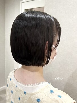 カラークチュール(Color Couture) ヘイリーボブ/髪質改善/レッドブラウン/フルバング/イメチェン