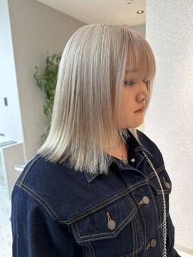 天神美容室 [天神/ブリーチ/ダブルカラー/髪質改善/ミルクティー/学割U24]