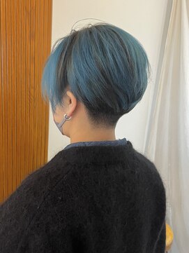 トワ(toi) ショート×ハイライト×グリーン【横浜/横浜駅】