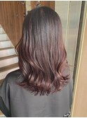 艶感カラー×ピンク