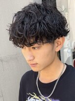 ウェイビーエフティフィフス 横浜西口(WAVEY ft.fifth)&nbsp;ツイストスパイラルパーマツイストパーマメンズパーマウルフ横浜