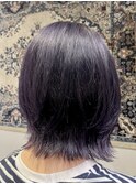 色落ちも可愛い◎バイオレットアッシュカラー！