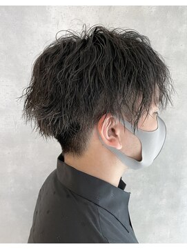 アイディール 本町本店(:ideal) ツイストパーマ×メンズショート