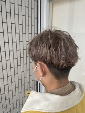 ルーストヘアー(Roost hair) メンズカラー『くすみベージュ』