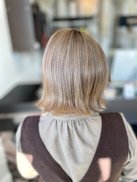 ヘアーリゾート ラ シック(hair resort La chiq) ミルクティーベージュ/ボブ