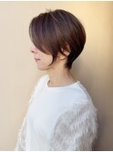 上品なショートボブ