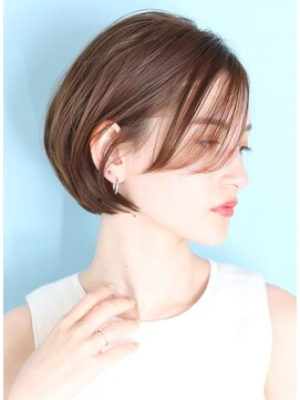 インセプション 銀座(INCEPTION) ショート・ボブ/丸顔/前髪あり/絶壁解消/30代/40代/50代/くびれ