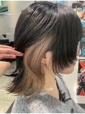 にじさんじ 叶 インナーカラー ベージュ グレージュ ウルフ