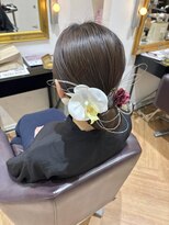 コワファースト  させぼ五番街店(COIFF1RST)&nbsp;タイトシニヨンhair