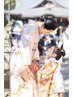 【七五三親子プラン】3歳女児&ママ￥21500 