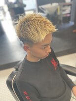 リプレイ 草津店(RIPLAY)&nbsp;ニュアンスパーマ/韓国マッシュ/スパイキーショート/MEN'S