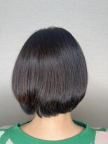 松本平太郎美容室 国立店 前下がりボブ