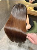 【神戸三宮】うる艶ストレート美髪カラー髪質改善トリートメント