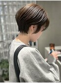 天神大名今泉小顔丸みショートレイヤーハンサムタッセルウルフ