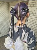 個性派ツインお団子！