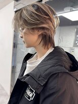 ラ キング(LA KING)&nbsp;MEN’S HAIR/サーフカール/刈り上げセンターパート/栄/久屋大通