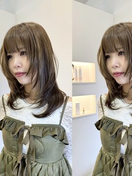 エダメ(EDAME) 顔まわりレイヤー/赤み消し/オリーブベージュ