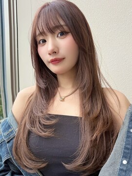 ミンクス 銀座店(MINX) 【MINX 外山】 ふわっと動くラフロングレイヤー