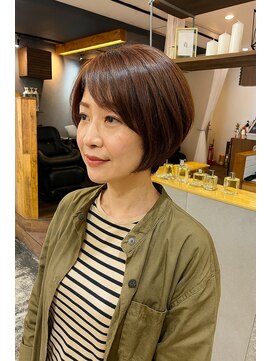 コポル(Copol) まわりと差がつく大人ショート×モカブラウン